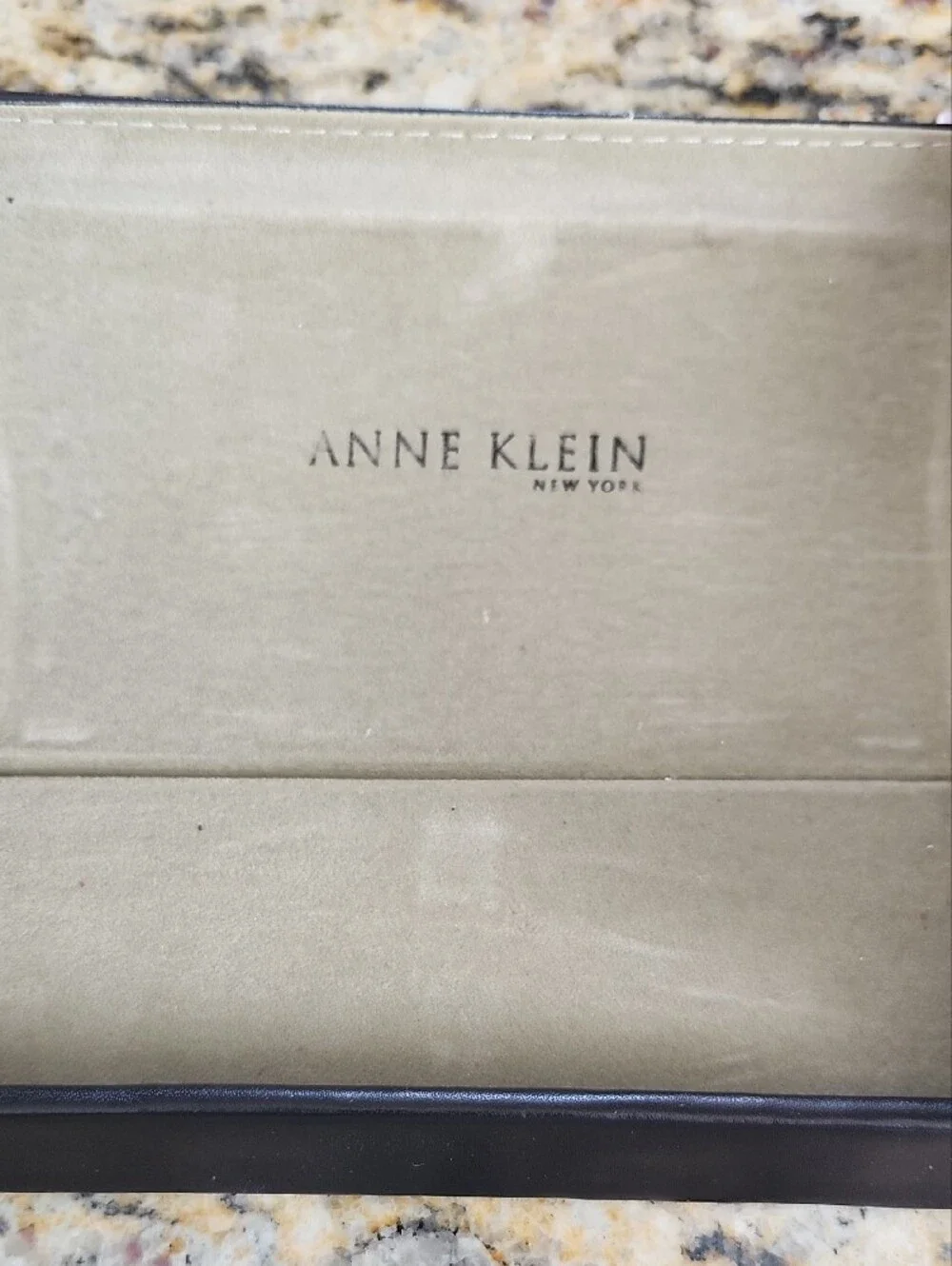Anne Klein Leather Glasses Case
